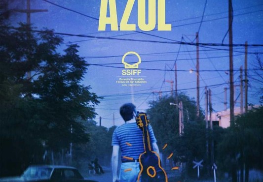 Cartel de la película La estrella azul