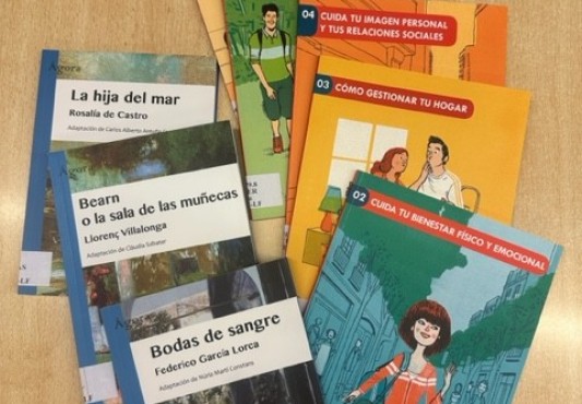 Obras de Lectura Fácil en la biblioteca | Irakurketa Errazeko liburuak Liburutegian