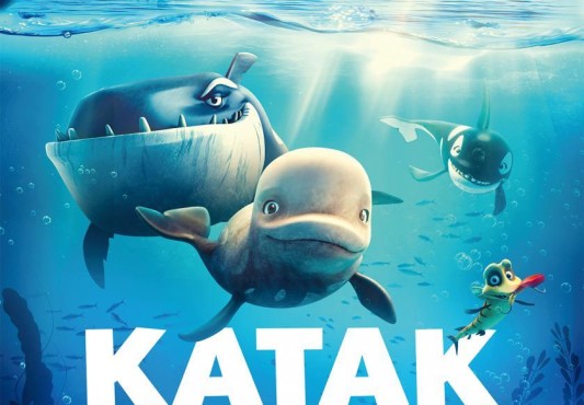 Cartel de la película Katak, la pequeña ballena