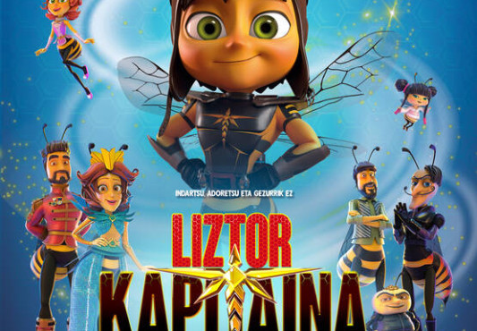 Liztor kapitaina filmaren kartela
