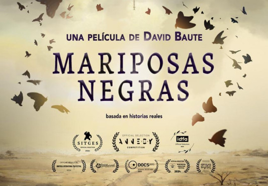 Mariposas negras filmaren kartela