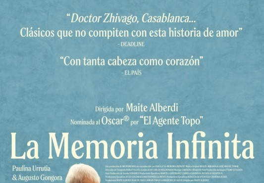 Cartel de la película documental La memoria infinita