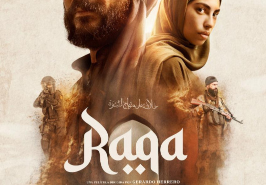 Raqa filmaren kartela
