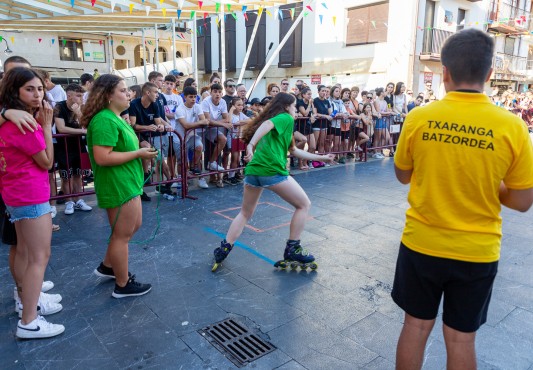 Patines en los relevos combinados