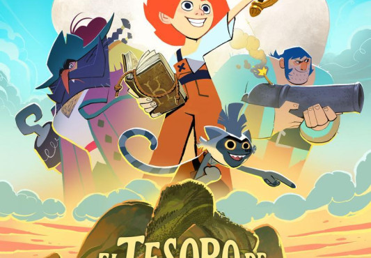 El tesoro de Barracuda haur filmaren kartela