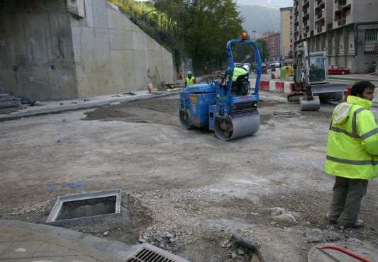 Asfaltado de San Antonio y entronque  con Abeletxe