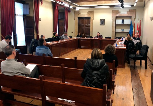 Asistentes a la reunión de coordinación