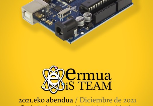 Cartel anunciador de Ermua iSTEAM 2021