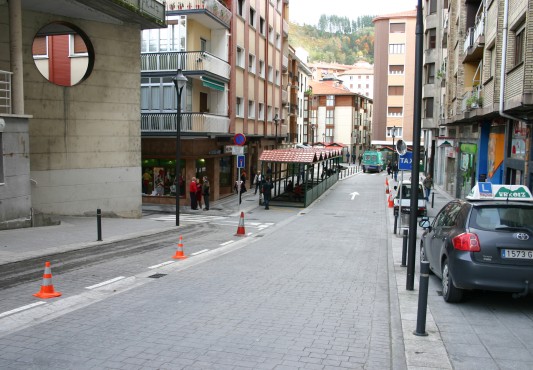 Casetas para la feria agraria de San Martin 2009 en Ermua