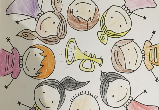 Dibujo de Iván Pizarro