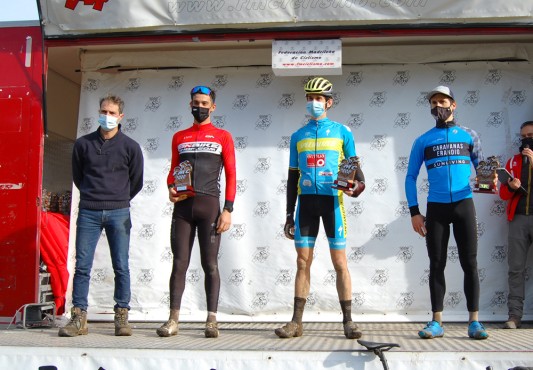 En el podio de El Escorial