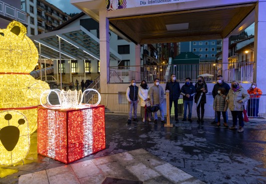 Encendido de luces de Navidad