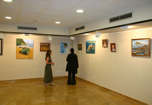 Exposición Mª Luz Prado y Xabier Ziarsolo