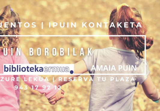 Flyer arratsaldean kontu kontari
