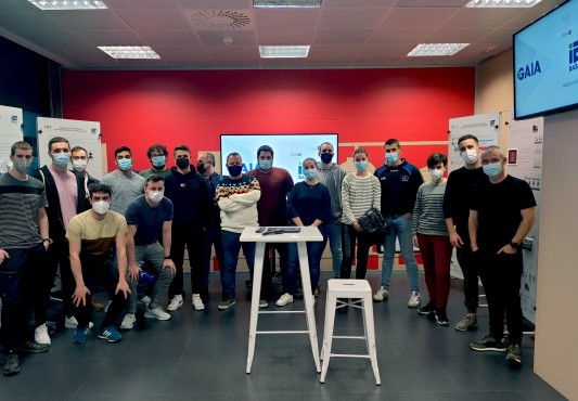 Foto de familia del 4º curso