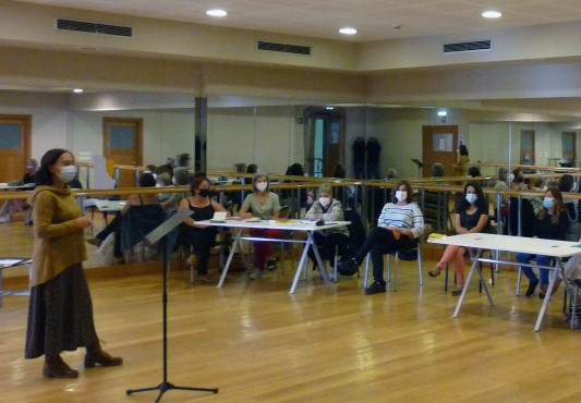 Foto retrospectiva de una sesión anterior