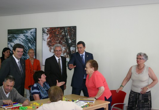 Inauguración de centro Abeletxe, residencia y centro de día foral de Ermua