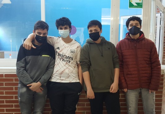 Integrantes del grupo ganador de I'm bizi