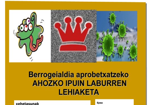 Ipuin lehiaketaren kartela