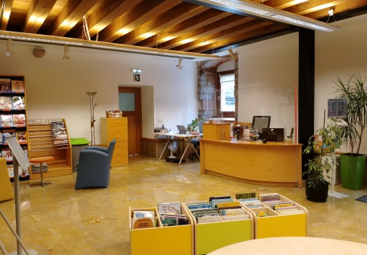 La biblioteca se traslada de forma temporal a Lobiano La biblioteca se traslada de forma temporal a Lobiano
