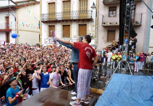 Lanzamiento del cohete oficial