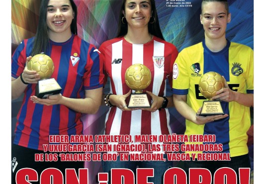 Malen Olañeta, Balón de Oro de Liga Vasca