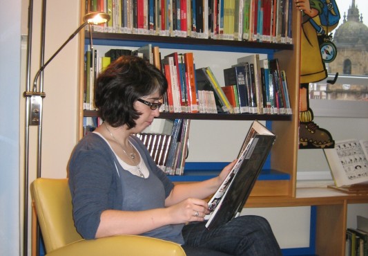 Nuevo espacio comicteca en la Biblioteca municipal de Ermua