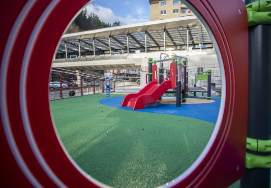 Nuevo parque en Avenida Gipuzkoa