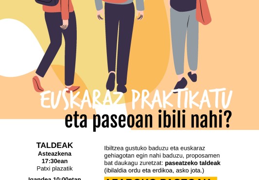 Paseo-lagun jardueraren kartela