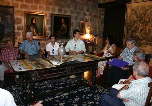 Presentación de festejos taurinos Santiagos 2009. Museo I.Zuloega de Zumaia
