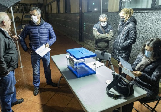 Puesto informativo de la Avda. Gipuzkoa