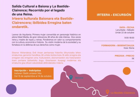 salida Cultural a Baiona y La Bastide-Clairence