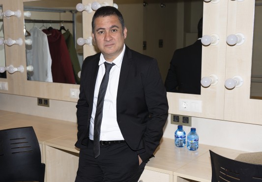 Secun de la rosa en el camerino