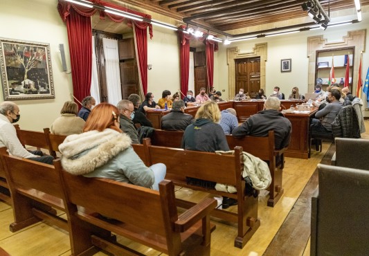 sesión de pleno en Ermua