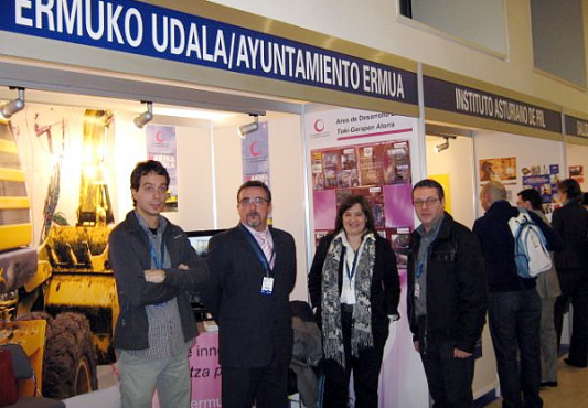 Stand de Ermua en el I. Congreso de prevención Riesgos Laborales