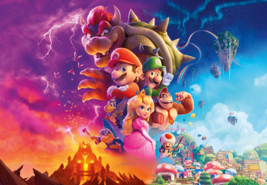 Cartel de la película Super Mario Bros