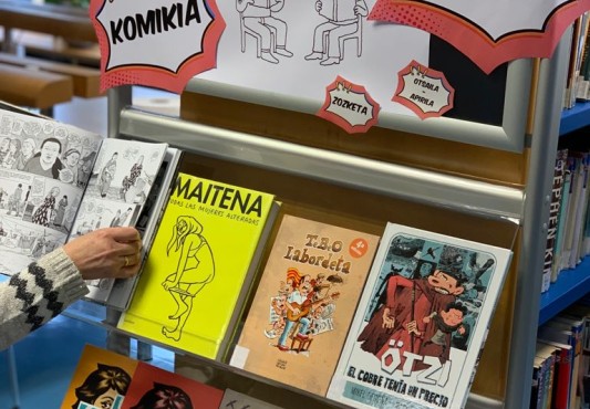 Trimestre del cómic y la novela gráfica en la biblioteca
