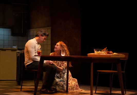 Un momento de la obra de teatro 'La Coartada'