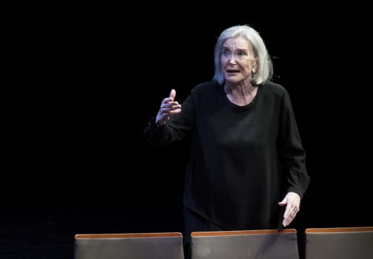 Un momento de la obra de teatro 'Romancero gitano'