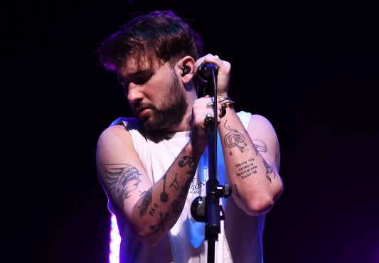 Un momento del concierto de Dani Fernández