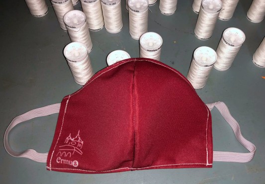 Una mascarilla de prueba