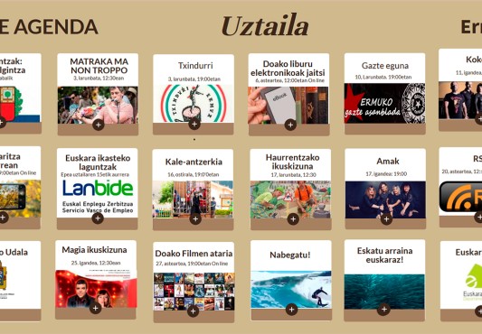 Uztaileko jardueren bilduma