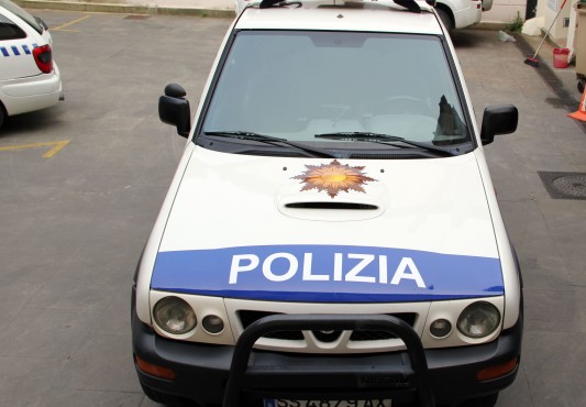 Vehículo de la Policía Municipal de Ermua
