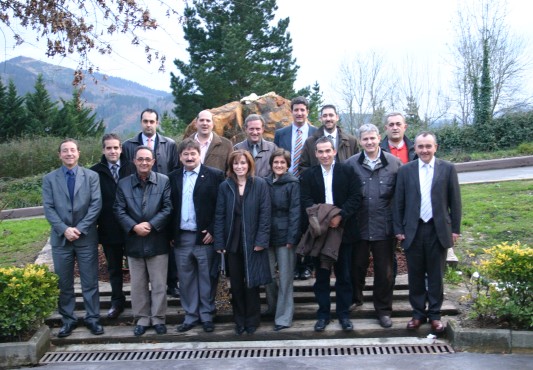 Visita del Ayuntamiento de Salou.Grupo