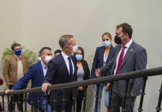 Visita del Presidente del Senado