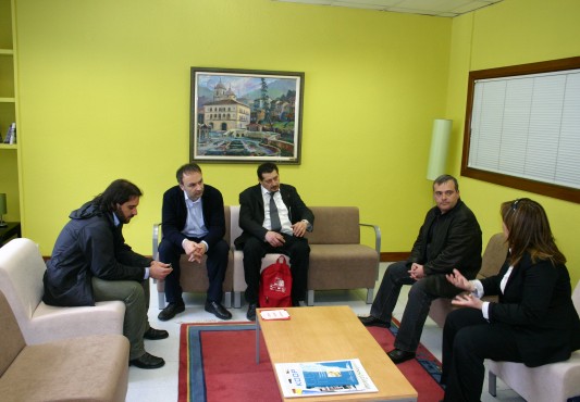 Visita Delegación Italiana a Izarra 2008