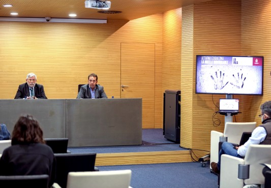 Vista de la sala de Izarra Centre