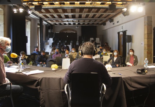 Vista de la sala de Lobiano