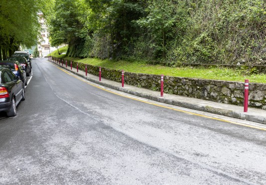 Vista desde la parte de abajo