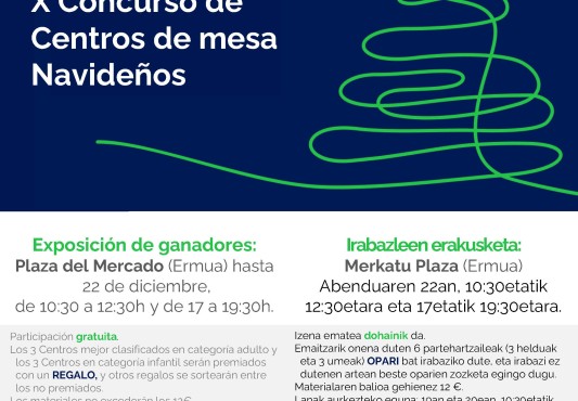 X Concurso de Centros de Mesa de Navidad